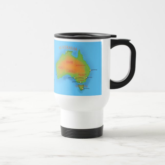 Australia Travel Mug (Right)