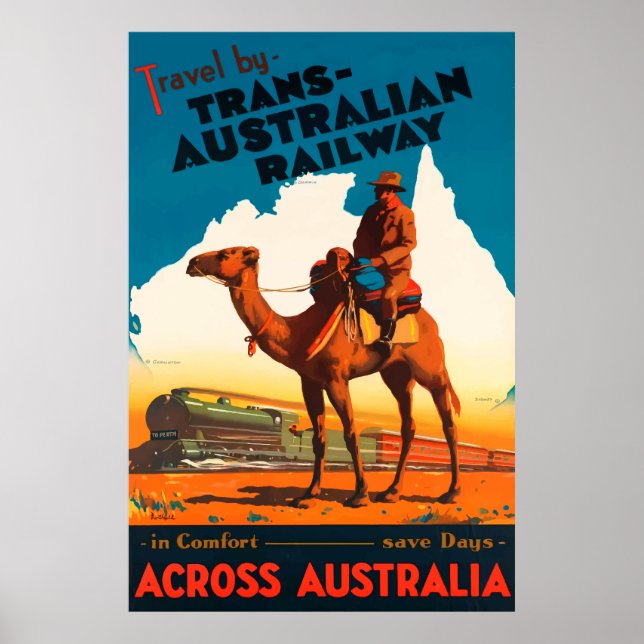 Australia Travel Poster (Front)