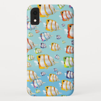 Australia Tropical fish travel poster iPhone XR Case