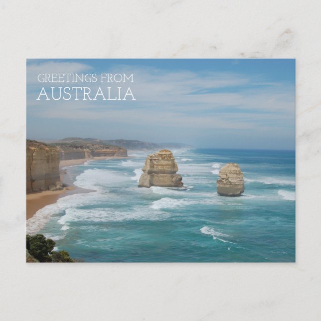 Australia Twelve Apostles Postcard (Front)