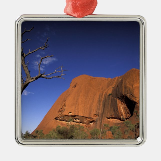 Australia, Uluru Kata Tjuta National Park, Uluru Metal Ornament (Front)