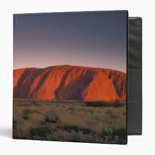 Australia, Uluru National Park. Uluru or 3 Ring Binder