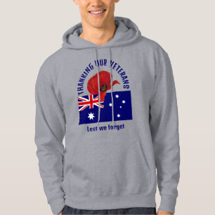 Australia Veterans Remembrance Day Hoodie