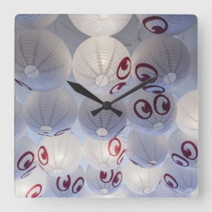 Australia, Victoria, Melbourne, Fitzroy Square Wall Clock
