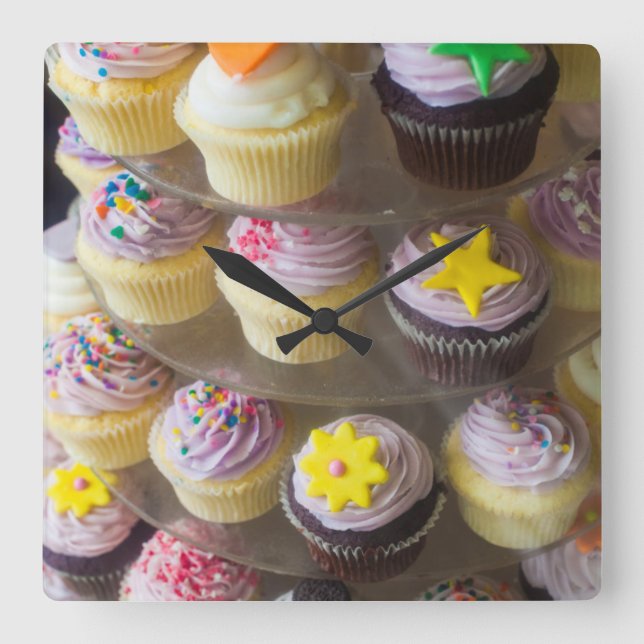 Australia, Victoria, Melbourne, St. Kilda Square Wall Clock (Front)