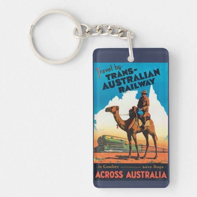 Australia vintage keychain (Front)