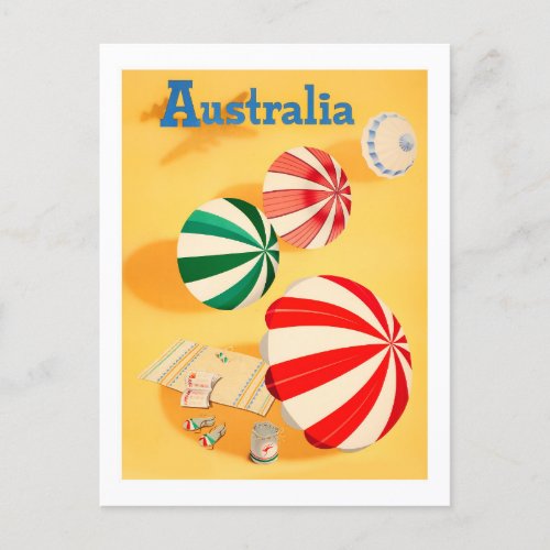 Australia vintage travel postcard