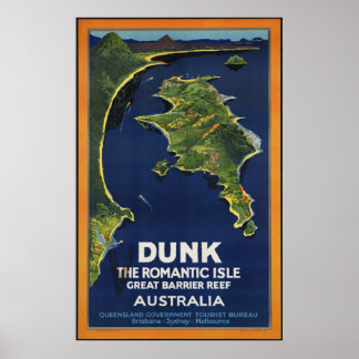 Australia Vintage Travel Poster Ad Retro Prints