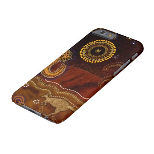 Australian Aboriginal Art Design Barely There iPhone 6 Case