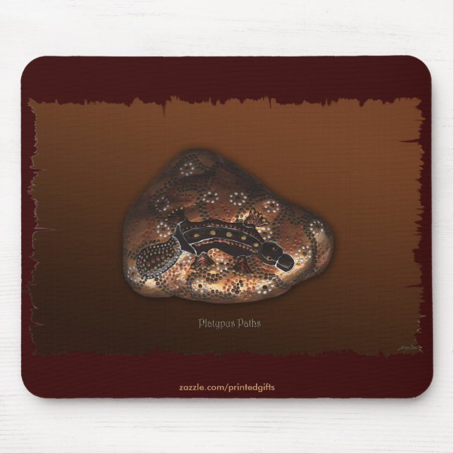 Australian Aboriginal Art Gift Mouse Pad (Front)