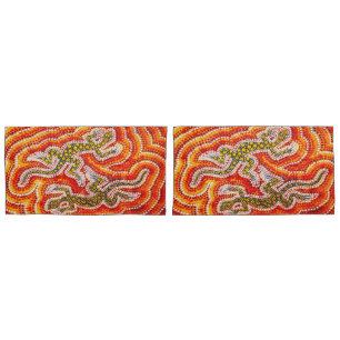 "AUSTRALIAN-Aboriginal-Art" Pillow Case