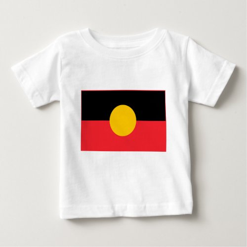 Australian Aboriginal flag  Baby T_Shirt