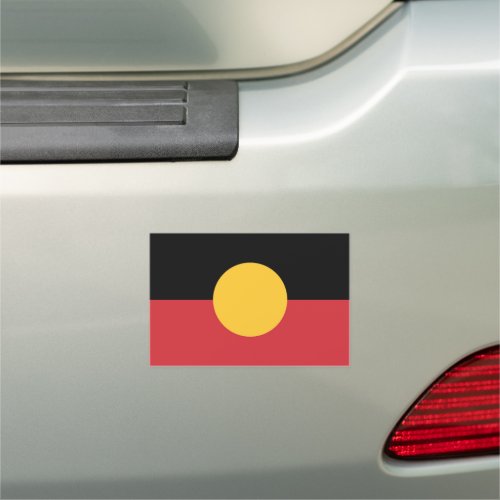 Australian Aboriginal flag  Car Magnet