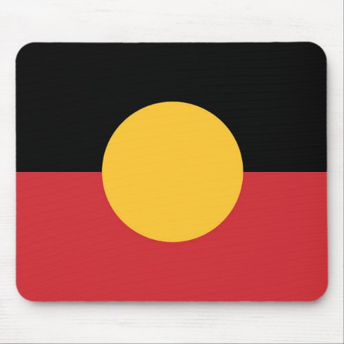 Australian Aboriginal flag  Mouse Pad