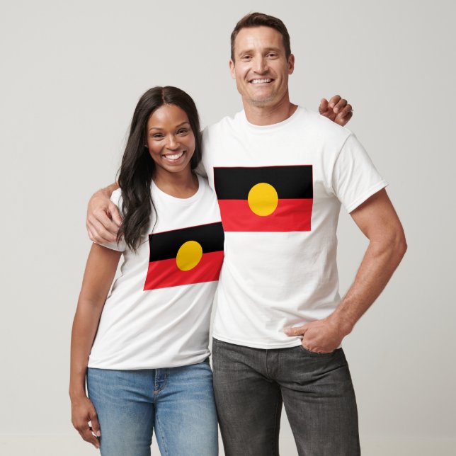 Australian Aboriginal flag  T-Shirt (Unisex)