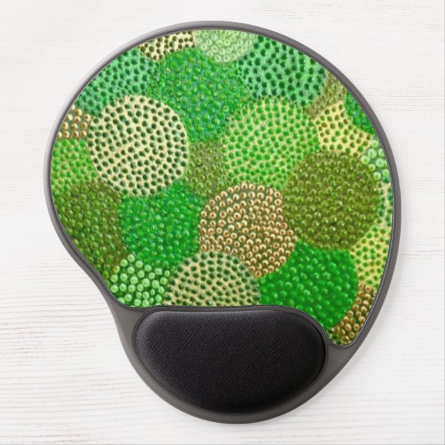 Australian Aboriginal Lush Green Gel Mouse pad (Front)