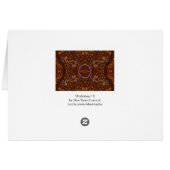 Australian Aboriginal-style Walkabout Art Design (Back Horizontal)