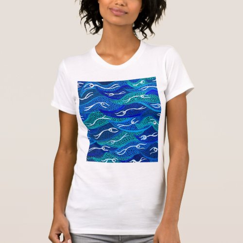 Australian Aboriginal Water Spirits T_Shirt