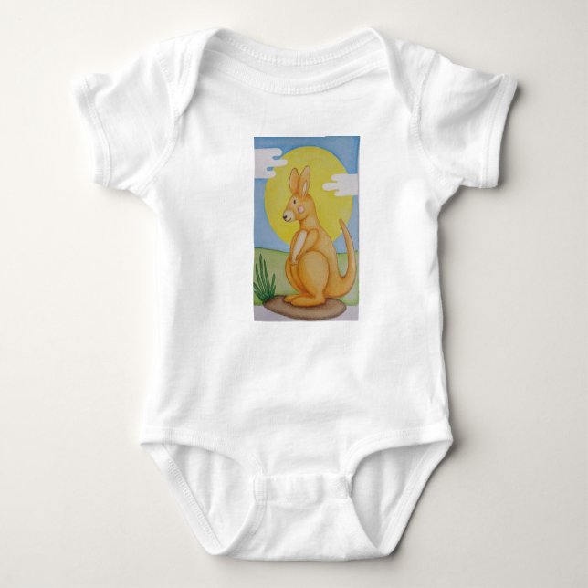 Australian animal baby romper playsuit (Front)