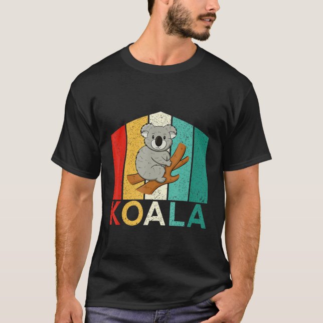 Australian Animal       Koala Bear T-Shirt (Front)