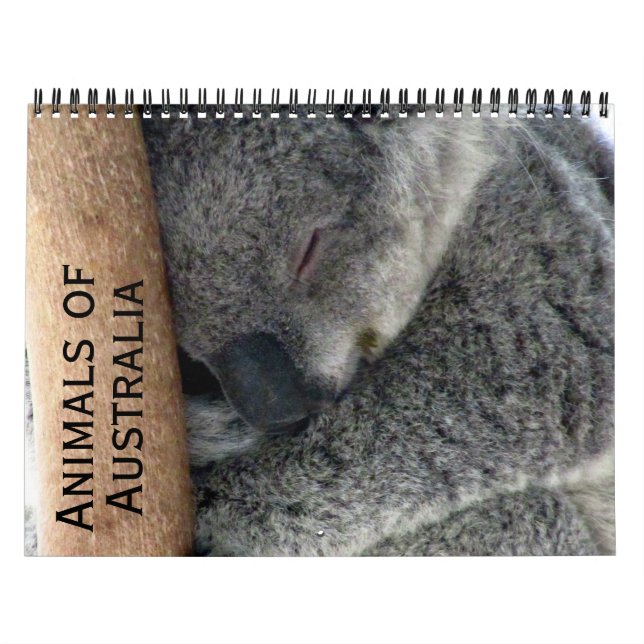 australian animals 2026 calendar (Cover)