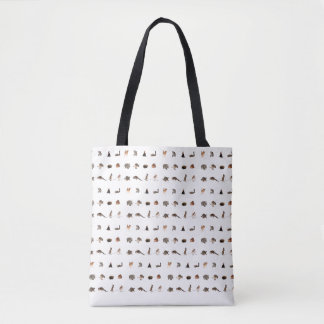 Australian animals print tote bag