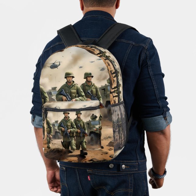 Australian Army Foot Soldiers, Backpack (Insitu (Model))