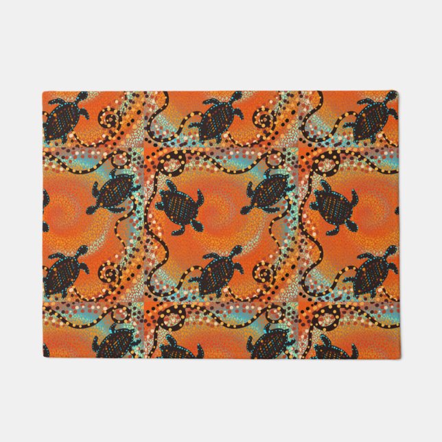 AUSTRALIAN ART        DOORMAT (Front)