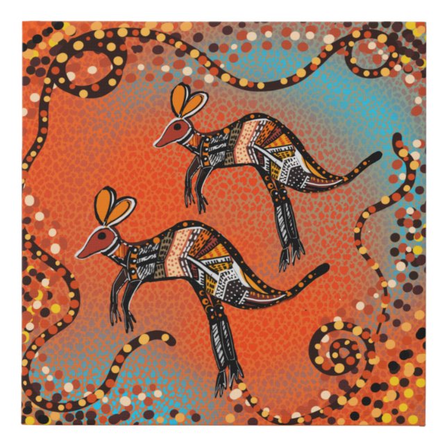 AUSTRALIAN ART              FAUX CANVAS PRINT (Front)