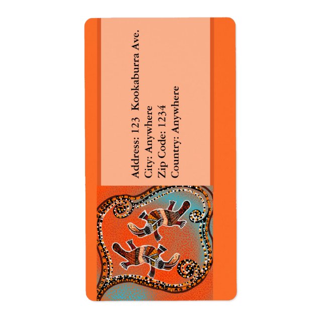 AUSTRALIAN ART                         LABEL (Front)