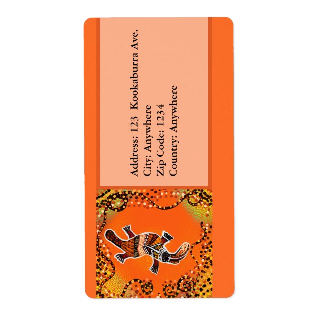 AUSTRALIAN ART                       LABEL (Front)