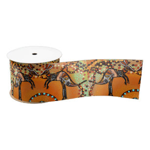 AUSTRALIAN ART SATIN RIBBON