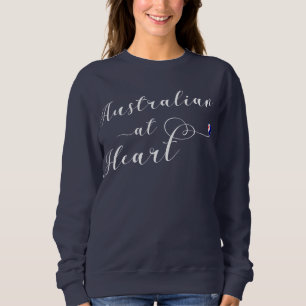 Australian At Heart Sweatshirt, Aus Sweatshirt