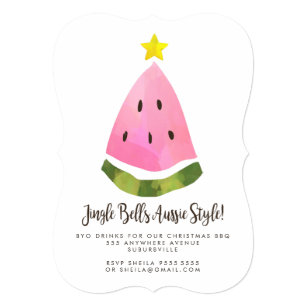 bbq christmas invitations zazzle