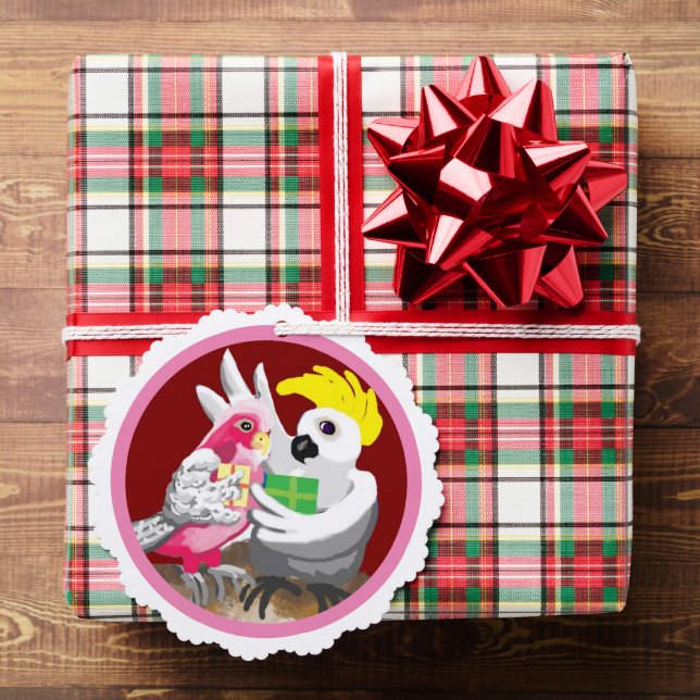 Australian birds Christmas Ornament Card (Insitu (Gift))