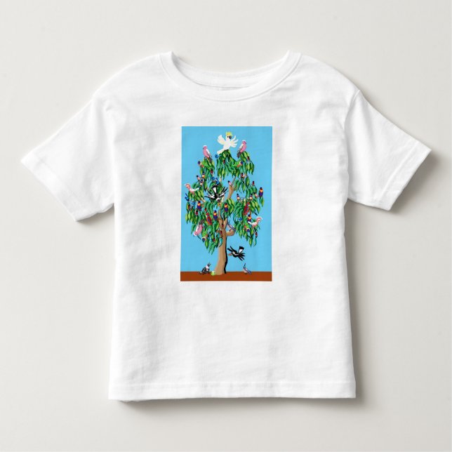Australian birds Christmas Toddler T-shirt (Front)