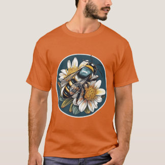 Australian Blue Banded Bee A Unique Native Species T-Shirt