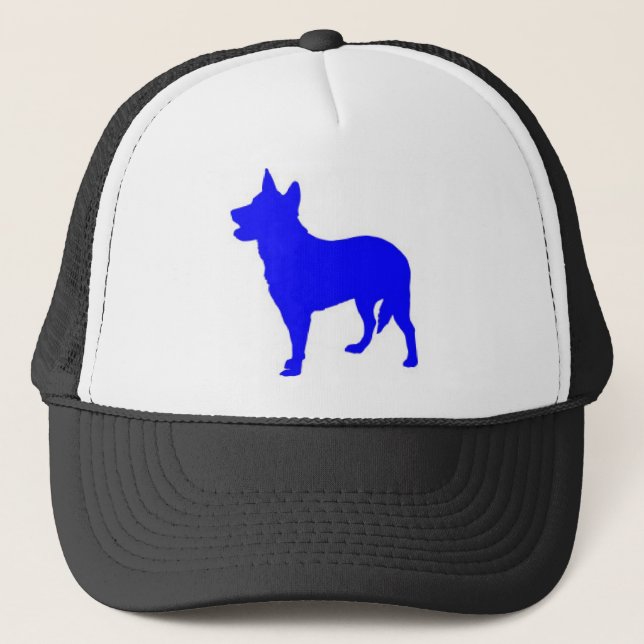 Australian Blue Heeler Trucker Hat (Front)