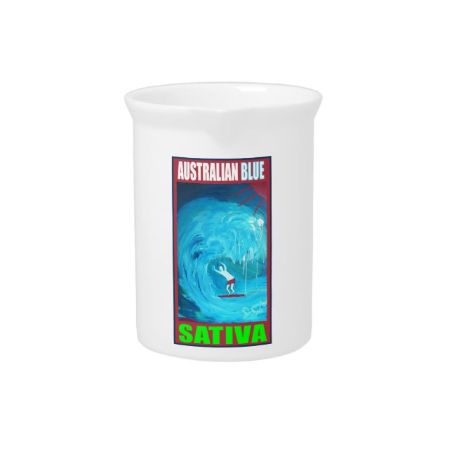 AUSTRALIAN BLUE SATIVA DRINK PITCHER (Front)