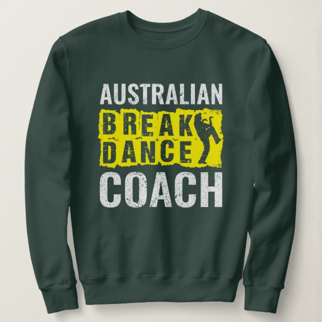 Australian Break dance Halloween Outfit Costume Sweatshirt (Design Front)
