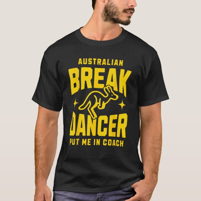 Australian Break Dance Team 2024 Breakdancer Meme  T-Shirt (Front)