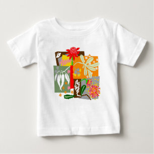 Australian BUSHLAND native flora - Baby T-Shirt