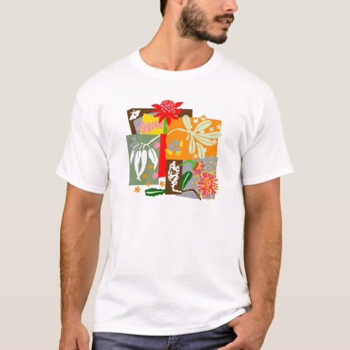 Australian BUSHLAND native flora _ T_Shirt