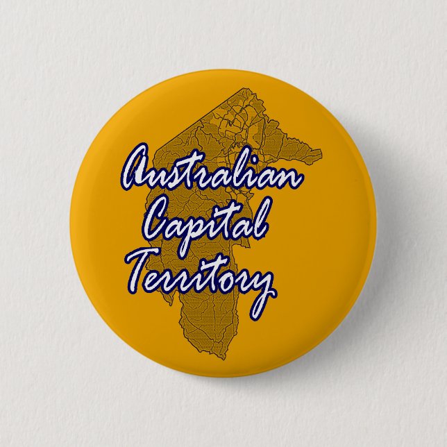 Australian Capital Territory Button (Front)