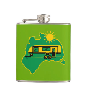 Australian Caravan Camping Flask