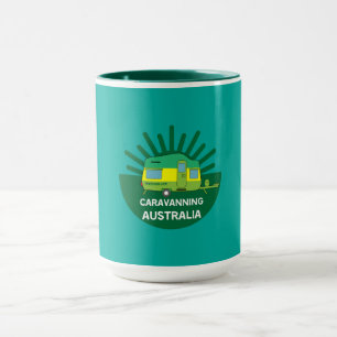 Australian Caravanning Aussie Caravaner Camp T Mug