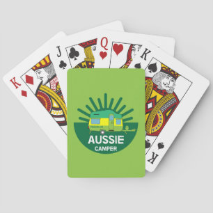 Australian Caravanning   Aussie Caravaner   Camp T Poker Cards