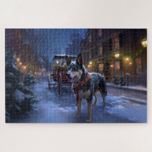 Australian Cattle Christmas Festive Season  Jigsaw Puzzle