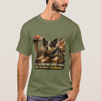 Australian Cattle Dog – 1‑Second Dog Kitchen Raid T-Shirt