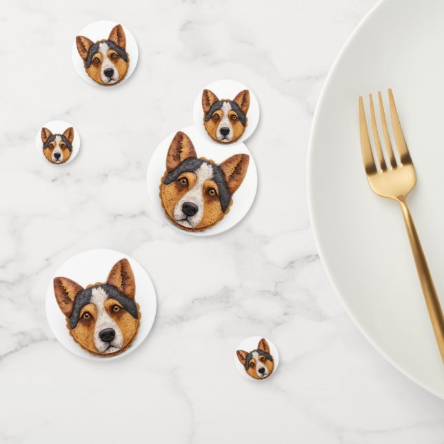 Australian Cattle Dog 3D Inspired Confetti (Group)